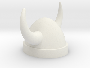 Viking Raider Helm for ModiBot  in White Natural Versatile Plastic