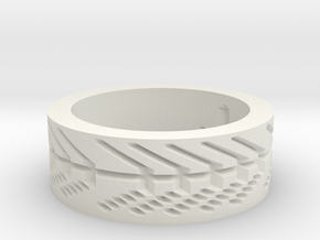 by kelecrea, engraved: Jakal in White Natural Versatile Plastic