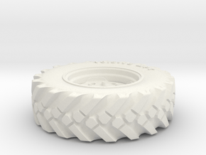 1/32 Rad für UNIMOG 411 SIKU in White Natural Versatile Plastic