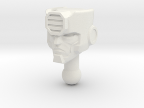 KUP homage Ironside for TF Prime Ironhide  in White Natural Versatile Plastic