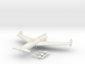 1/144 Curtiss P-55J Jet Ascender (wheels down) in White Natural Versatile Plastic