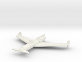 1/144 Curtiss P-55J Jet Ascender (wheels up) in White Natural Versatile Plastic
