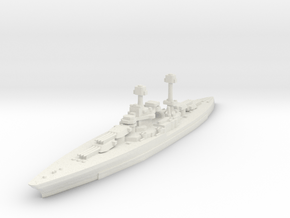 South Dakota Class (BB-49) 1:1800 x1 in White Natural Versatile Plastic