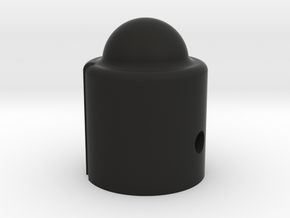 Dome Head Control Knob for electric guitars and ba in Black Natural Versatile Plastic