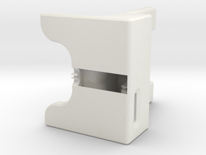 WaveGuide (a dock for iPhone 5 - 3 Degree Incline) in White Natural Versatile Plastic