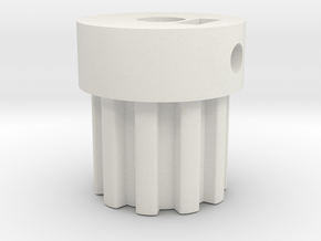 Printrbot pulley10t in White Natural Versatile Plastic