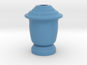 Flower Vase_12 in Full Color Sandstone