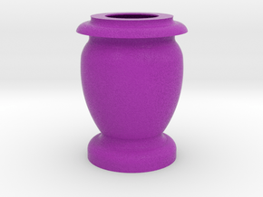 Flower Vase_9 in Full Color Sandstone
