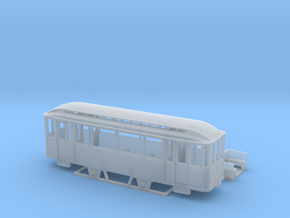 Tram Leipzig Typ 56 Pullmanbeiwagen (1:87) H0 in Tan Fine Detail Plastic