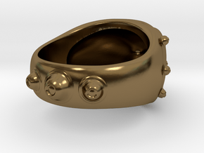 Mermaid's Sting Ring in Polished Bronze
