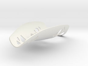 Front Fairing 4 in White Natural Versatile Plastic