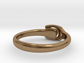 OnYearTogether ring in Natural Brass