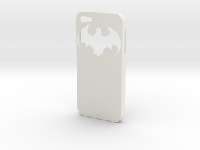 iPhone 5 Batman Case in White Natural Versatile Plastic