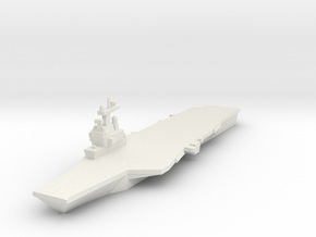 Charles de Gaulle CVN 1:1800 x1 in White Natural Versatile Plastic