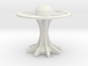 disk arcology or space station4 in White Natural Versatile Plastic