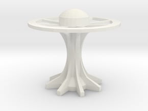 disk arcology or space station4 in White Natural Versatile Plastic