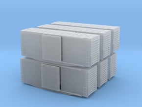  Z Scale high cube 40 x6 in Tan Fine Detail Plastic