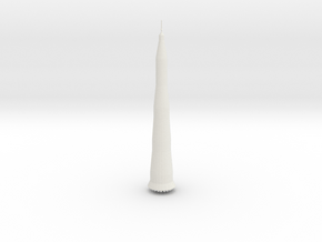N 1 Rocket in White Natural Versatile Plastic