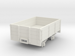 5.5n3 8ft 3 plank dropside wagon in White Natural Versatile Plastic