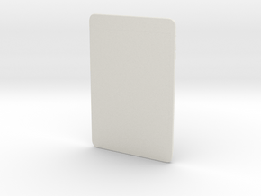 iPad Mini  in White Natural Versatile Plastic