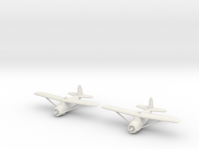 1/200 Curtiss O-52 Owl (x2) in White Natural Versatile Plastic