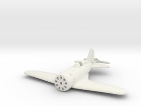 1/144 Polikarpov I-16 in White Natural Versatile Plastic