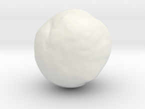 Snowball in White Natural Versatile Plastic