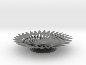 platter in Natural Silver