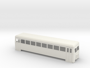 On16.5 railbus bogie long in White Natural Versatile Plastic