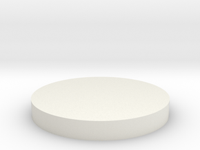 exponential horn cap in White Natural Versatile Plastic