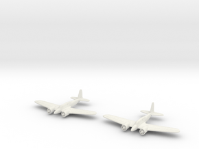 1/200 Curtiss A-18 (x2) in White Natural Versatile Plastic