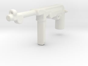 MP40 machine pistol WWII germany for lego in White Natural Versatile Plastic