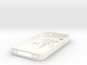 iPhone 4/4S case with RN logo in White Processed Versatile Plastic