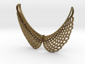 Collar Necklace (Mesh Edition) in Natural Bronze