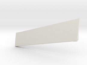 Wind Skimmer - Right Aileron in White Natural Versatile Plastic