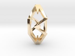 HEAD TO HEAD Ace, Pendant in 14K Yellow Gold