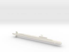 1/700 Borei Class Submarine in White Natural Versatile Plastic