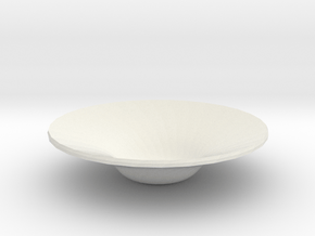 Small bowl in White Natural Versatile Plastic