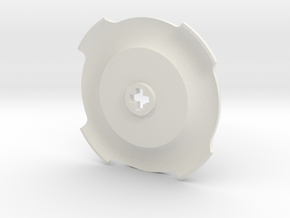 U406 Rimcover Small in White Natural Versatile Plastic