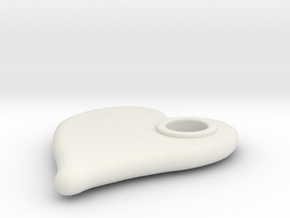 Merged Skin Cylinder3D2 in White Natural Versatile Plastic