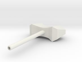 Mjolnir MkII in White Natural Versatile Plastic