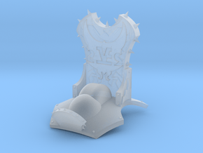 Monster Throne in Tan Fine Detail Plastic