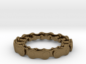 RS CHAIN RING SIZE 6.5 in Natural Bronze
