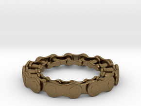 RS CHAIN RING SIZE 7 in Natural Bronze