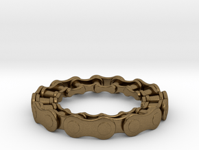 RS CHAIN RING SIZE 7.5 in Natural Bronze