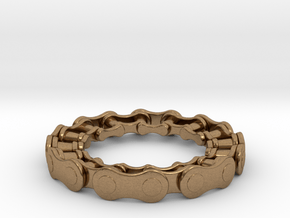 RS CHAIN RING SIZE 8.5 in Natural Brass