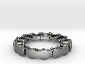 RS CHAIN RING SIZE 8.5 in Polished Silver