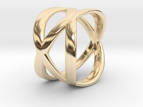 Tre Ring in 14K Yellow Gold