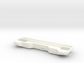 Baustoßstange -Allrad in 1/25 in White Processed Versatile Plastic