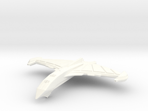 Attack spaceship Blood Hawk (Smaller) in White Processed Versatile Plastic